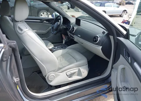 2016 Audi A3 2.0T Premium z USA, uszkodzony, nr VIN WAU78LFFXG1109894